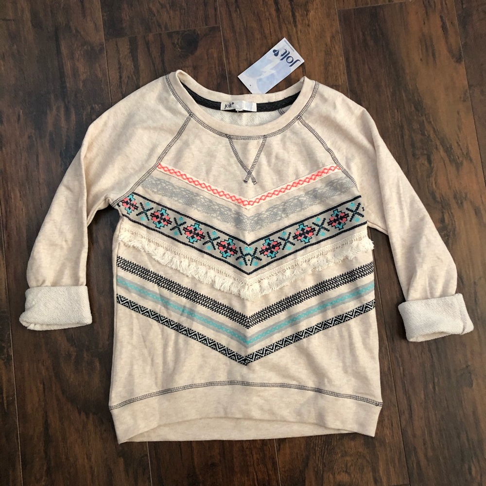 Jolt Chevron Tribal Sweatshirt